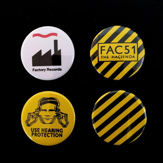 Factory - 25mm button badges