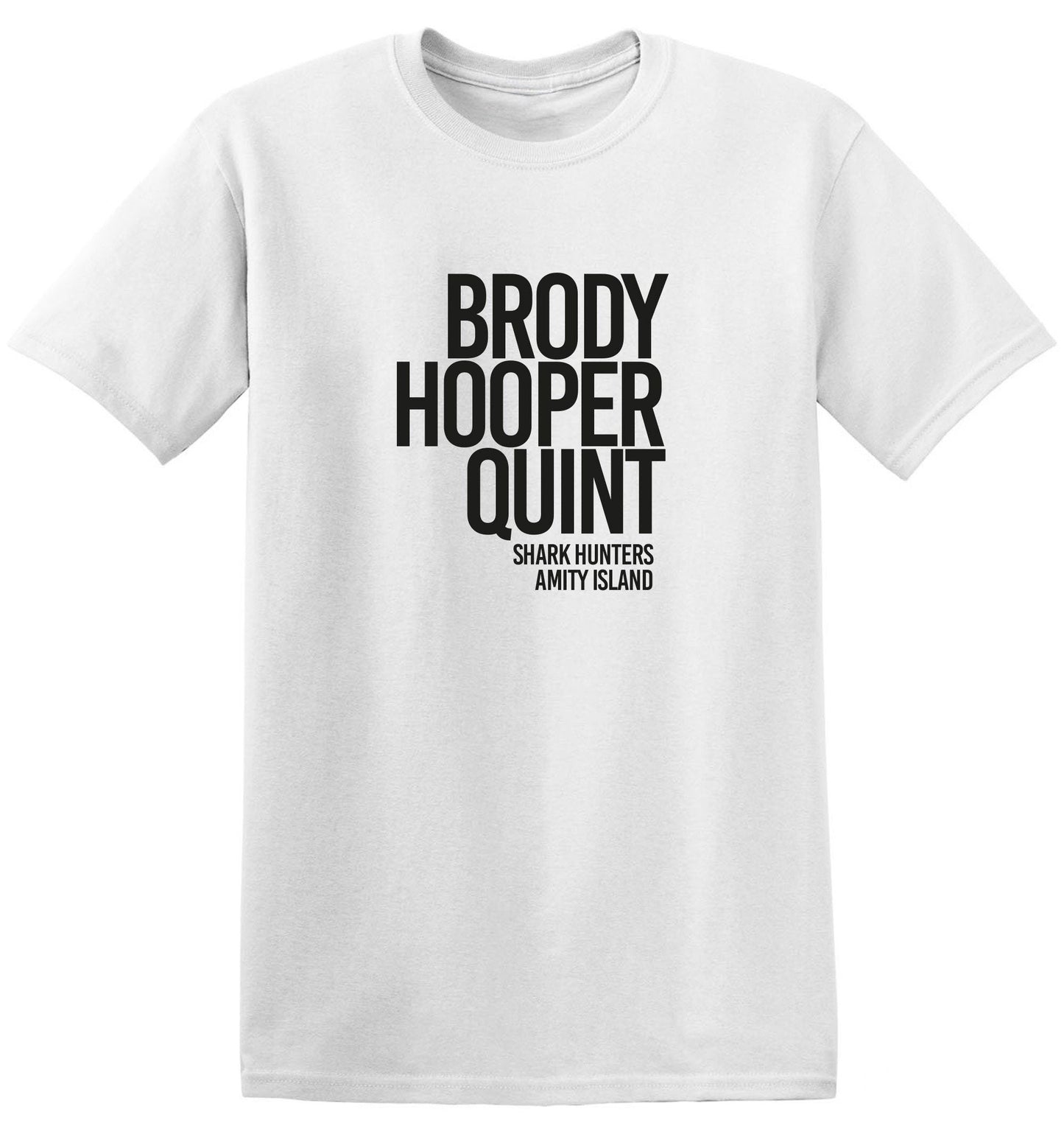 Shark Hunters / Brody Hooper Quint t-shirt - Inspired by Jaws (1975)